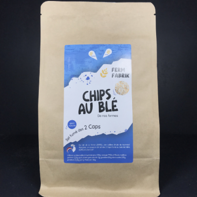 Chips de blé - Sel fumé des 2 caps
