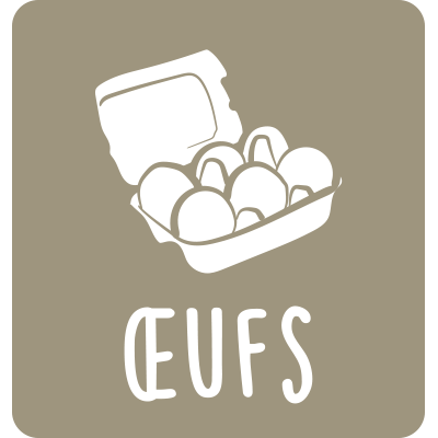 oeufs fermiers 