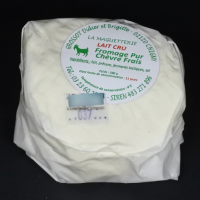 Fromage de chèvre frais demi affiné