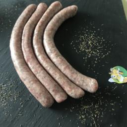 Saucisses aux herbes