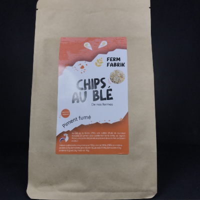 Chips au blé - Piment fumé 